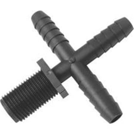 Green Leaf Cross Poly 1/2Barbx11/16M Un T 12 C P 1Pk 3567575